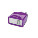 Cargador Pared Approx Travel 5v/1a 1xusb Lila | Quonty.com | APPUSBWALL1P