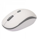 Ratón Óptico Inalámbrico Blanco Y Gris Approx Appwmbwg | Quonty.com | APPWMBWG