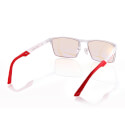 Gafas Arozzi Visione Vx-800-1 Blanco/Rojo Reduce Luz Azul | Quonty.com | VX-800-1
