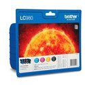 Tinta Brother Lc-980valbp Pack Multicolor Bk/C/M/Y | Quonty.com | LC980VALBP