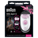 Depiladora Y Afeitadora Braun Silk-Epil 3 3270 | Quonty.com | 3270 PACK