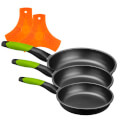 Lote 3 Sartenes Prior Bra A121460 18-22-26cm Espesor 5m | Quonty.com | A121460