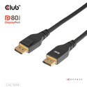 Cable Club 3d Displayport 2.1 Con Certificación Vesa Dp80 8k 240hz 2m | Quonty.com | CAC-1094