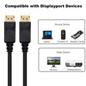 Cable Displayport Ewent Dp/M - Dp/M 2m Negro | Quonty.com | EC1406
