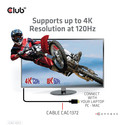 Cable Hdmi Club 3d Ultra Alta Velocidad Certificado 4k 120hz 8k 60hz 48gbps 2m | Quonty.com | CAC-1372