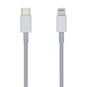 Cable Usb Aisens Usb-C Lightning - Usb-C/M 1.0m Blanco | Quonty.com | A102-0442