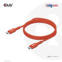 Cable Usb Club 3d Usb-C Con Certificación Usb-If 480mb Pd 240w Epr M/M 1m | Quonty.com | CAC-1511