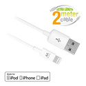 Cable Usb Ewent Lightning- Usb-A 2.0m Blanco | Quonty.com | EW9902