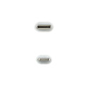 Cable Usb Nano Cable Ligthning A Usb-C 1.0m Blanco | Quonty.com | 10.10.0601