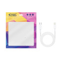Cable Usb Nano Cable Ligthning A Usb-C 1.0m Blanco | Quonty.com | 10.10.0601