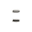 Cable Usb Nano Cable Usb2.0 Usb-C/M - Usb-C/M 3a 1.0 Blanco | Quonty.com | 10.01.6001-CO