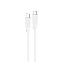 Cable Usb Nano Cable Usb2.0 Usb-C/M - Usb-C/M 3a 1.5m Blanco | Quonty.com | 10.01.2301-L150-W