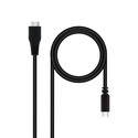 Cable Usb Nano Cable Usb3.0 Usb-C/M-Micro B/M 1.0m Negro | Quonty.com | 10.01.1201-BK