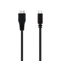 Cable Usb Nano Cable Usb3.0 Usb-C/M-Micro B/M 1.0m Negro | Quonty.com | 10.01.1201-BK