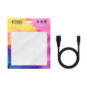 Cable Usb Nano Cable Usb3.0 Usb-C/M-Micro B/M 1.0m Negro | Quonty.com | 10.01.1201-BK