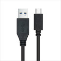 Cable Usb Nano Cable Usb3.1 A/M - Usb3.1 C/M Gen2 10gbps 1.5m Negro | Quonty.com | 10.01.4001-L150