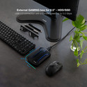Caja Hdd/Ssd Tooq Tqe-2599rgb 2.5&Quot; Sata Usb3.1 Negra Rgb Gaming | Quonty.com | TQE-2599RGB