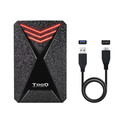 Caja Hdd Tooq Gaming Tqe-2550rgb 2.5'' Sata Usb3.0/3.1 9,5mm Gen1 Negra Rgb | Quonty.com | TQE-2550RGB