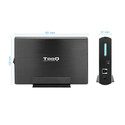 Caja Hdd Tooq Tqe-3531b 3.5'' Sata Usb3.0/3.1 Gen1 Negra | Quonty.com | TQE-3531B
