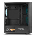 Caja Minitorre/Micro-Atx Nox Infinity Epsilon S/Fuente Usb3.0 Negra A-Rgb | Quonty.com | NXINFTYEPSILON