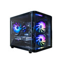 Caja Semitorre/Atx Coolbox Gm100 Vision S/Fuente Usb3.0 Negra A-Rgb C/Ventana | Quonty.com | COO-CHA-GM100-0
