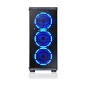 Caja Semitorre/Atx L-Link Avatar S/Fuente Usb3.0 Negra Led Azul C/Ventana C/Ventiladores | Quonty.com | AVATAR