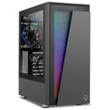 Caja Semitorre/Atx Nox Hummer Blaster S/Fuente Usb3.0 Negra Argb C/Ventana | Quonty.com | NXHUMMERBLASTER