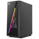 Caja Semitorre/Atx Nox Hummer Frost S/Fuente Usb3.0 Negra Argb Rainbow C/Ventana | Quonty.com | NXHUMMERFROST