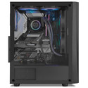 Caja Semitorre/Atx Nox Hummer Frost S/Fuente Usb3.0 Negra Argb Rainbow C/Ventana | Quonty.com | NXHUMMERFROST