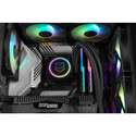 Caja Semitorre/Atx Nox Hummer Frost S/Fuente Usb3.0 Negra Argb Rainbow C/Ventana | Quonty.com | NXHUMMERFROST