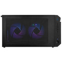 Caja Semitorre/Atx Nox Hummer Frost S/Fuente Usb3.0 Negra Argb Rainbow C/Ventana | Quonty.com | NXHUMMERFROST