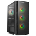 Caja Semitorre/Atx Nox Hummer Horus S/Fuente Usb3.0 Negra Argb C/Ventana | Quonty.com | NXHUMMERHORUS
