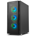 Caja Semitorre/Atx Nox Hummer Horus S/Fuente Usb3.0 Negra Argb C/Ventana | Quonty.com | NXHUMMERHORUS