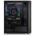 Caja Semitorre/Atx Nox Hummer Horus S/Fuente Usb3.0 Negra Argb C/Ventana | Quonty.com | NXHUMMERHORUS