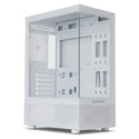 Caja Semitorre/Atx Nox Hummer Vision S/Fuente Usb3.0 Blanca Argb C/Ventana | Quonty.com | NXHUMMERVSNWH