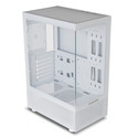 Caja Semitorre/Atx Nox Hummer Vision S/Fuente Usb3.0 Blanca Argb C/Ventana | Quonty.com | NXHUMMERVSNWH