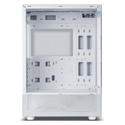 Caja Semitorre/Atx Nox Hummer Vision S/Fuente Usb3.0 Blanca Argb C/Ventana | Quonty.com | NXHUMMERVSNWH