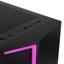 Caja Semitorre/Atx Nox Infinity Gamma S/Fuente Usb3.0 Negra A-Rgb C/Ventana | Quonty.com | NXINFTYGAMMA
