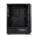 Caja Semitorre/Atx Nox Infinity Gamma S/Fuente Usb3.0 Negra A-Rgb C/Ventana | Quonty.com | NXINFTYGAMMA