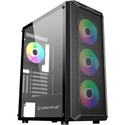Caja Semitorre/Atx Unyka Armor 3gen S/Fuente Usb3.1 Typec Negra Argb C/Ventana | Quonty.com | UK511208