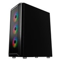 Caja Semitorre/Atx Unyka Armor 3gen S/Fuente Usb3.1 Typec Negra Argb C/Ventana | Quonty.com | UK511208