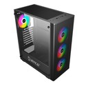 Caja Semitorre/Atx Unyka Mir100 S/Fuente Usb3.0 Negra Argb C/Ventana | Quonty.com | UK511303