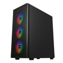 Caja Semitorre/Atx Unyka Mir100 S/Fuente Usb3.0 Negra Argb C/Ventana | Quonty.com | UK511303