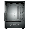Caja Semitorre/Atx Unyka Mir100 S/Fuente Usb3.0 Negra Argb C/Ventana | Quonty.com | UK511303