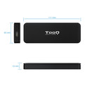 Caja Ssd Tooq M.2 Tqe-2280b Usb3.1 Gen2 Nvme Pcie Negra | Quonty.com | TQE-2280B