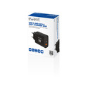 Cargadir De Pared Rapido Ewent Usb-A Usb-C Qc3.0 20w Negro | Quonty.com | EW1319