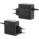 Cargador De Pared Ewent Ew3978 Usb-C Con Pd 65w + Puerto Usb-A | Quonty.com | EW3978