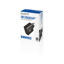 Cargador De Pared Rapido Ewent Usb-A Usb-C Ganfast 65w Negro | Quonty.com | EW1330