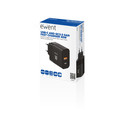 Cargador De Pared Rapido Ewent Usb-A Y Usb-C Ganfast 45w Negro | Quonty.com | EW1327