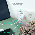 Cargador Usb Pared Tooq Tqwc-2sc04wt 20w Usb-C/ Usb-A Blanco | Quonty.com | TQWC-2SC04WT